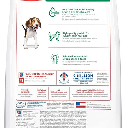 Hill's Science Diet Puppy, Chicken Meal & Barley Recipe, Dry Dog Food for Medium Breed Dogs, 12kg Bag