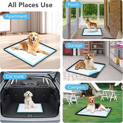 Pee Pad Holder for Dogs, Dog and Puppy Pee Pads Holder, 24"x24"