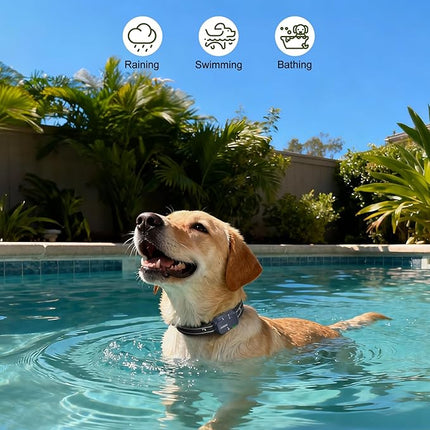 Dog Shock Collar - 4500FT Dog Training Collar with Remote, IPX8 Waterproof