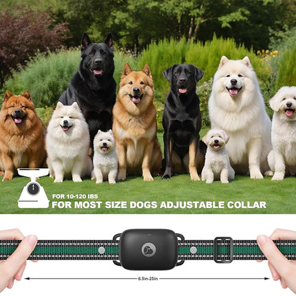 Electric Dog Training Collar with a 2600FT Remote Range, Rechargeable and Waterproof, Features 3 Training Modes and Security Lock for Dogs of All Breeds and Sizes