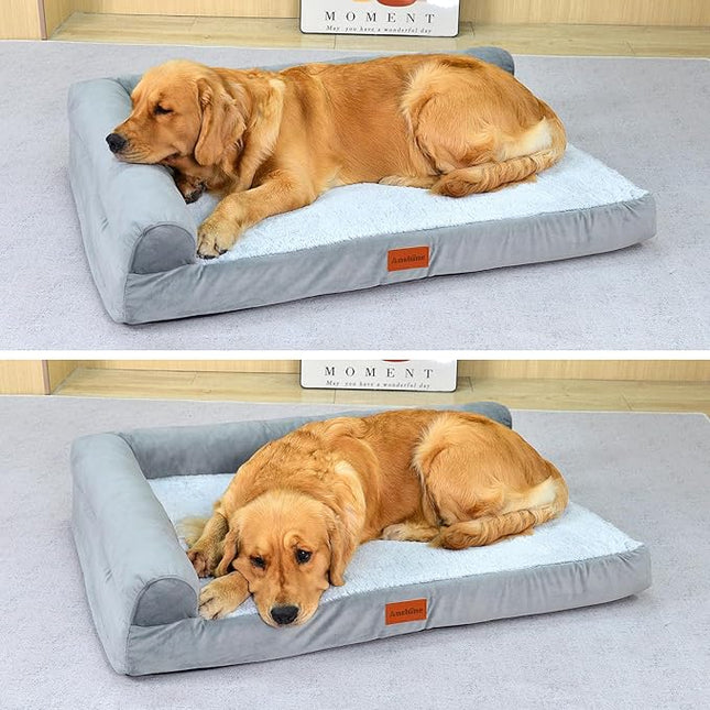 Large Dog Bed，Orthopedic Pet Sofa for Medium，Large Dogs