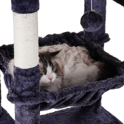 Heybly Cat Tree for Large Cats 20 lbs Heavy Duty,69 inches XXL Cat Tower