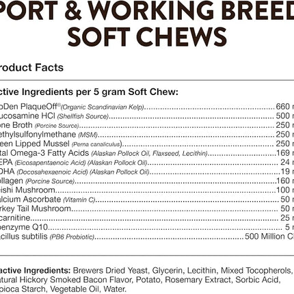 NaturVet Breed Specific Multivitamin for Sport & Working Breed Dogs