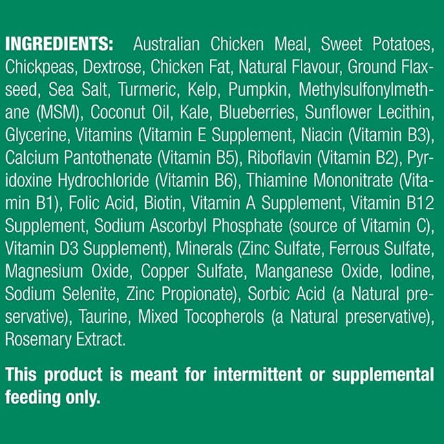 Vetalogica VitaRapid Skin Health Allergies Itch Hot Spots Skin and Coat Daily Treats for Dogs 210 g