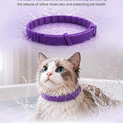 Calming Collar for Cats - Adjustable Anxiety Relief and Stress