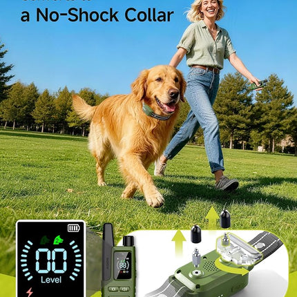 Dog Shock Collar - 4500FT Dog Training Collar with Remote, IPX8 Waterproof