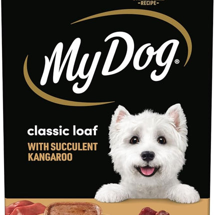 My Dog Adult Wet Dog Food Kangaroo Loaf 100g Tray, 36 Pack ( 6 X 6 Pack)