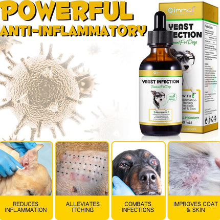 Yeast Infection Treatment for Dogs 60mL | Ear Infection Treatment
