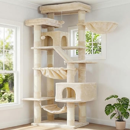Heybly HCT034M Cat Scratching Post 180 cm Beige