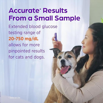 AlphaTrak3 Blood Glucose Monitoring Kit for Diabetic Dogs, Cats & Horses