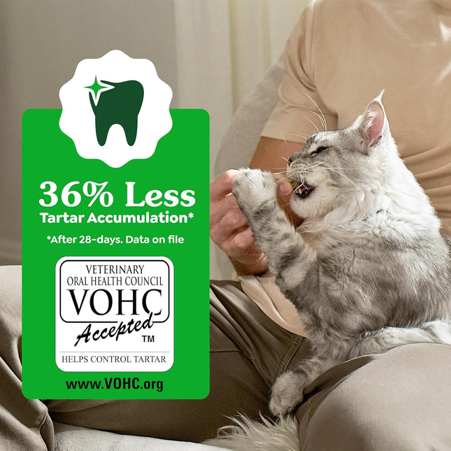 GREENIES Feline Dental Cat Treats Oven-Roasted Chicken Flavour 60g