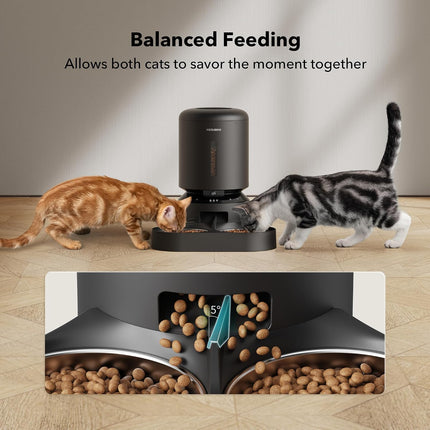 PETLIBRO Automatic Cat Feeder with Camera for Two Cats, 1080P HD Video with Night Vision, 5G WiFi