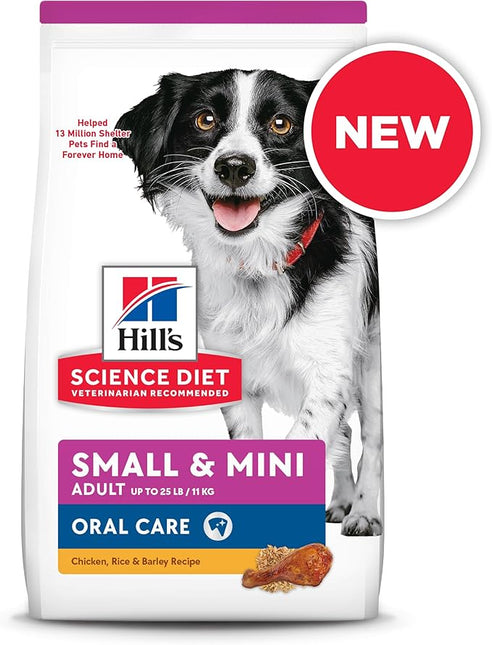 Hill's Science Diet Adult Oral Care Small and Mini Dry Dog Food 5.67kg