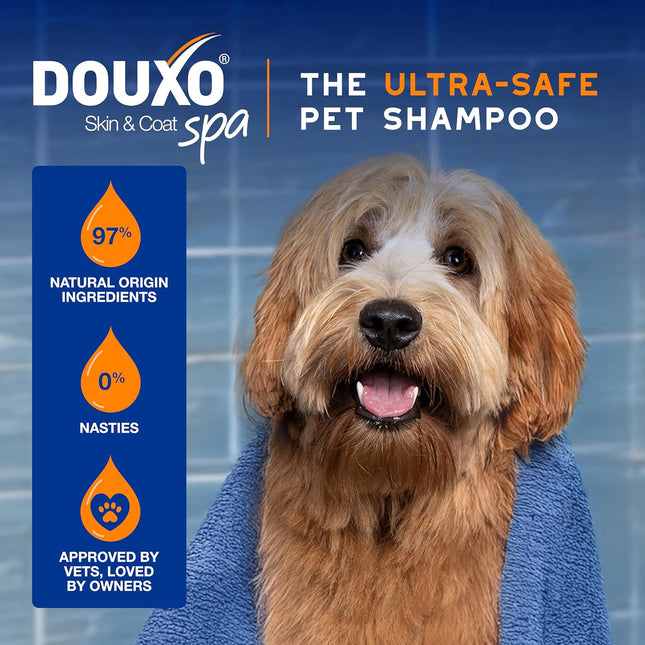 Douxo Spa 2 in 1 Detangling Dog Shampoo, 250ml