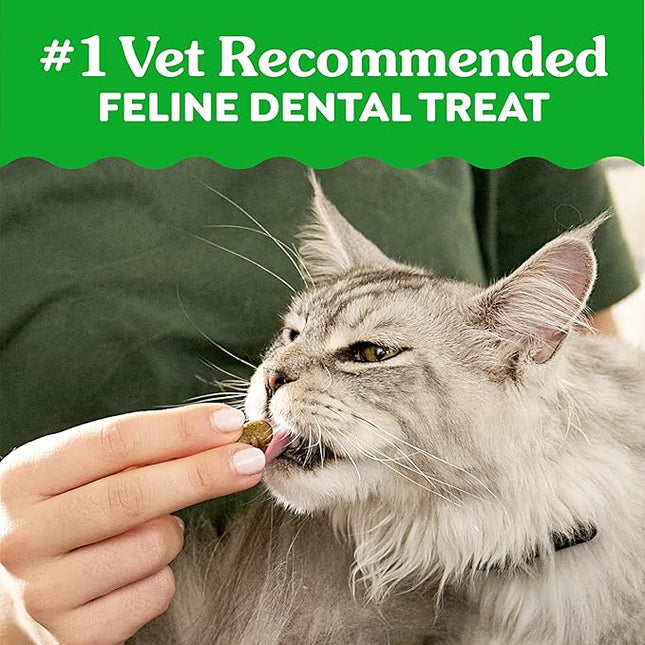 GREENIES Feline Dental Cat Treats Oven-Roasted Chicken Flavour 60g
