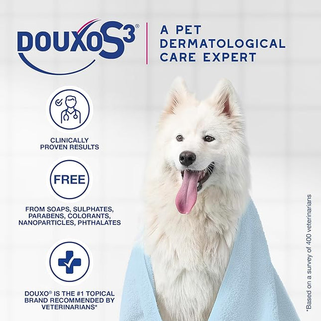 Douxo S3 Calm Shampoo 6.7 oz (200 mL) - for Dogs and Cats with Allergic, Itchy Skin