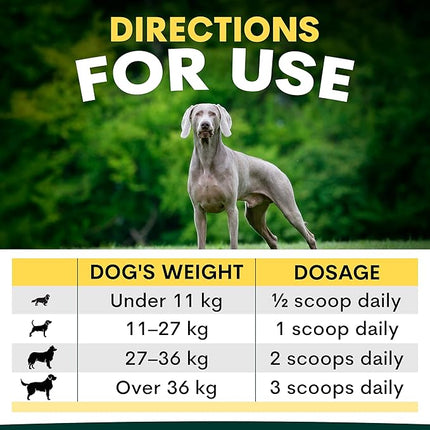 Petz Park Brain Support for Dogs 45 Scoops, Dog Supplements Made in Australia, Senior Dog Brain Support Supplement, Cognitive Support Powder