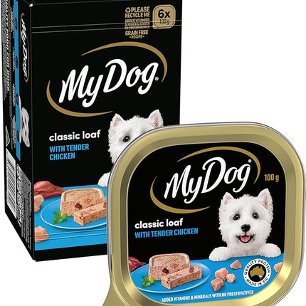 My Dog Adult Wet Dog Food Chicken Supreme 100g Tray, 36 Pack