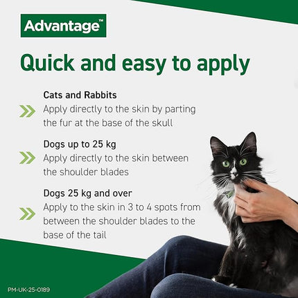 Advantage Fleas for Cats Over 4kg - 6 Pack