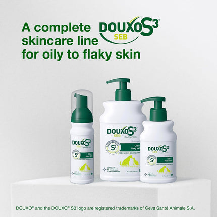 DOUXO S3 SEB Cat & Dog Dandruff Shampoo, 200ml