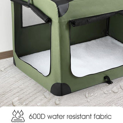 Pet Scene Soft Dog Crate 102x69x69CM Large Size for Pet Dogs Cat