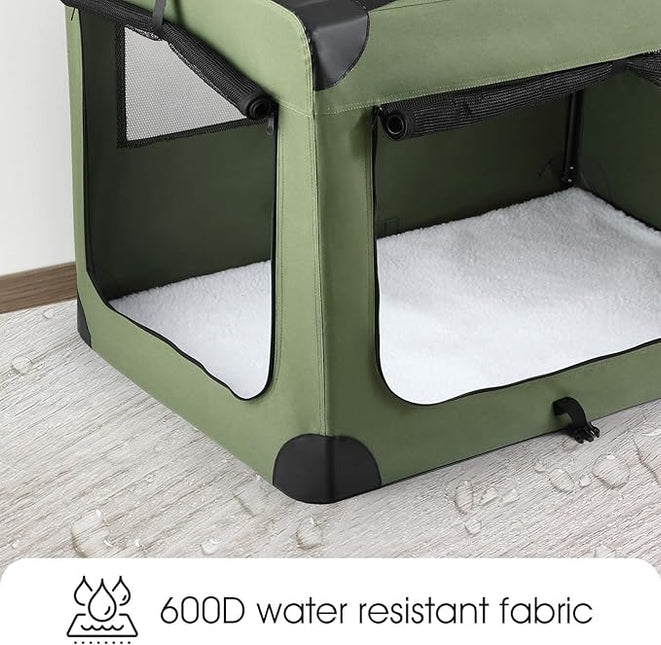 Pet Scene Soft Dog Crate 102x69x69CM Large Size for Pet Dogs Cat