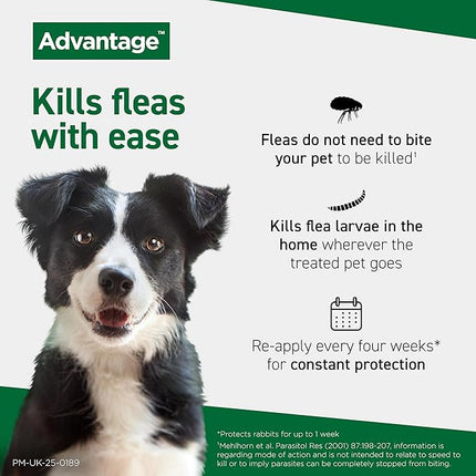 Advantage Fleas for Cats Over 4kg - 6 Pack