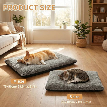 Self-Warming Cat Bed Pad, Self-Heating Cat Bed Mat Thermal Blanket for Indoor Cats & Dogs (L:75 * 50cm)