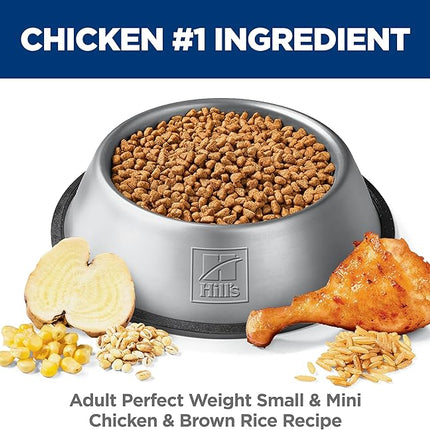 Hill's Science Diet Perfect Weight Adult Small and Mini Breed Chicken Recipe Dry Dog Food 5.67 kg