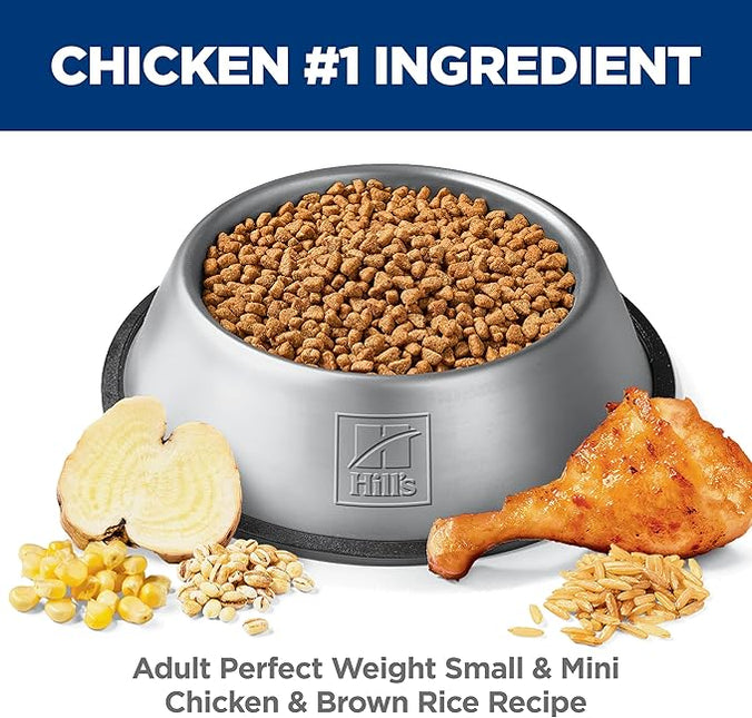 Hill's Science Diet Perfect Weight Adult Small and Mini Breed Chicken Recipe Dry Dog Food 5.67 kg