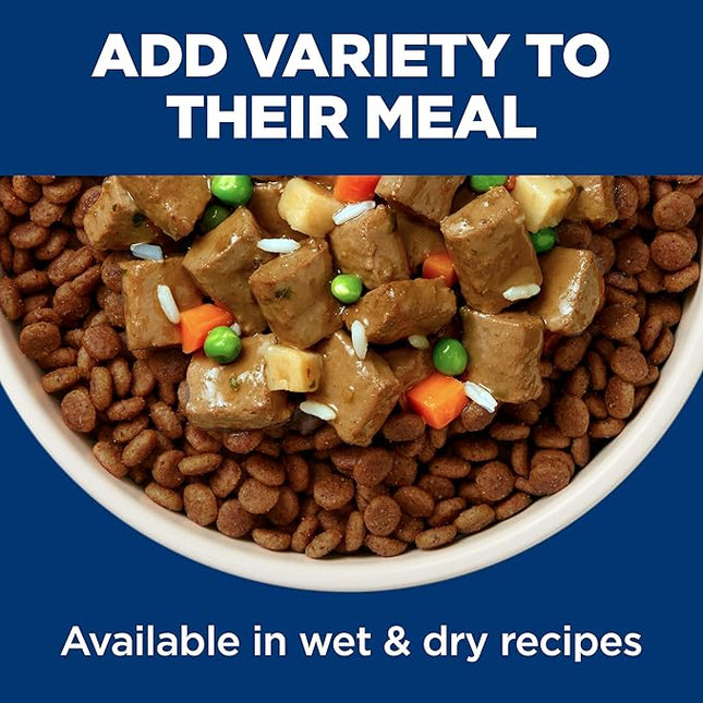 Hill's Science Diet Puppy Wet Dog Food, Savory Stew with Chicken and Vegetables, 363g, 12 Pack, Canned Dog Food