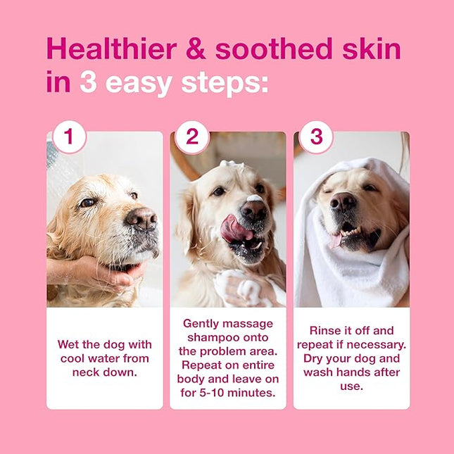 Douxo S3 Calm Shampoo 6.7 oz (200 mL) - for Dogs and Cats with Allergic, Itchy Skin