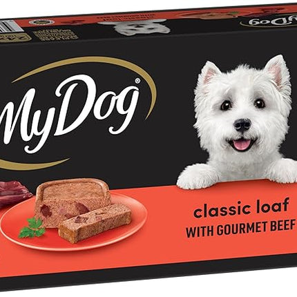 My Dog Adult Wet Dog Food Classic Loaf with Gourmet Beef 24 x 100g Trays