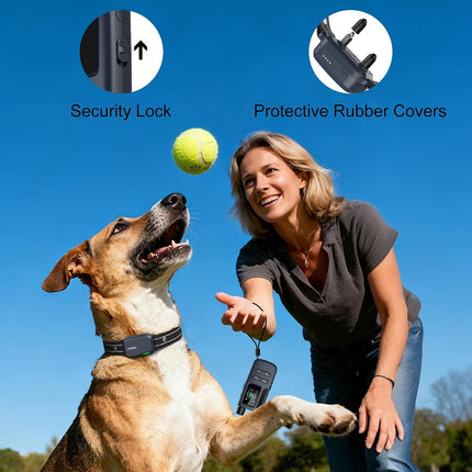 Dog Shock Collar - 4500FT Dog Training Collar with Remote, IPX8 Waterproof