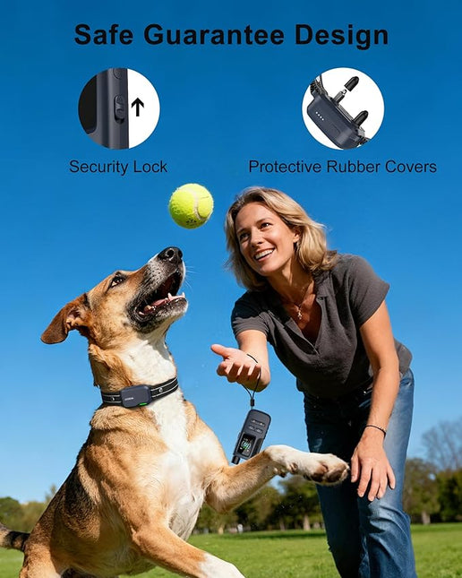 Dog Shock Collar - 4500FT Dog Training Collar with Remote, IPX8 Waterproof