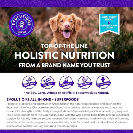 Evolutions by NaturVet All-in-One + Superfoods 180ct Soft Chews for Dogs