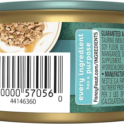 Fancy Feast Medleys Adult Wet Cat Food Tuna Florentine with Garden Greens in Sauce 24x84g