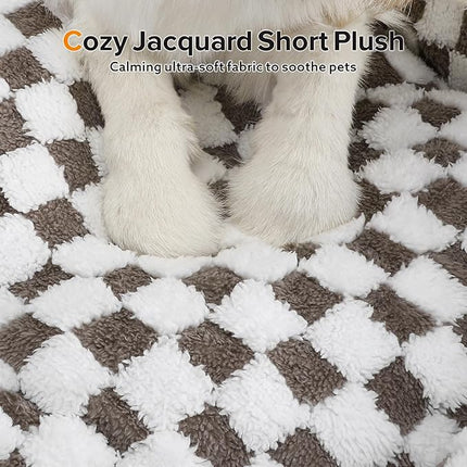 JOEJOY Dog Bed for Medium Small Dogs - Rectangle Orthopedic Dog Sofa Bed