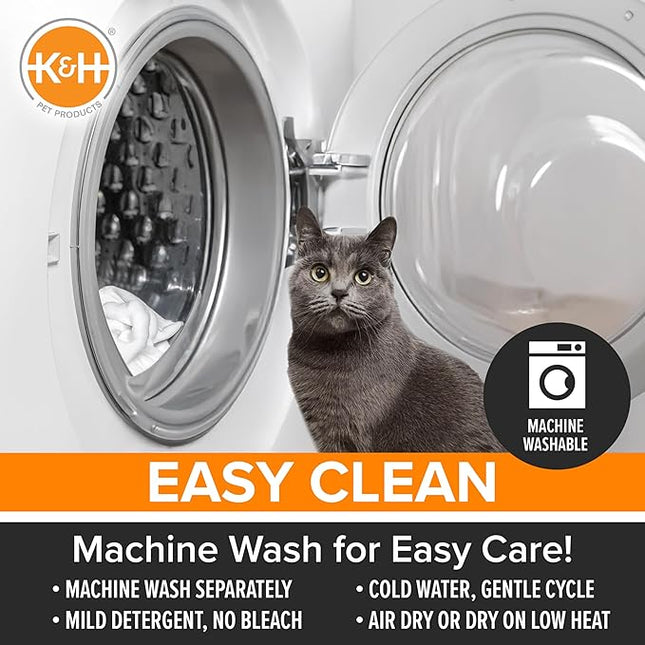 K&H PET Products Self-Warming Cat Bed Pad, Self-Heating Thermal Cat and Dog Bed