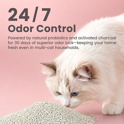 Lady N Cat Attract Tofu Cat Litter, Calming Pheromone Low-Track Pellet 9lb
