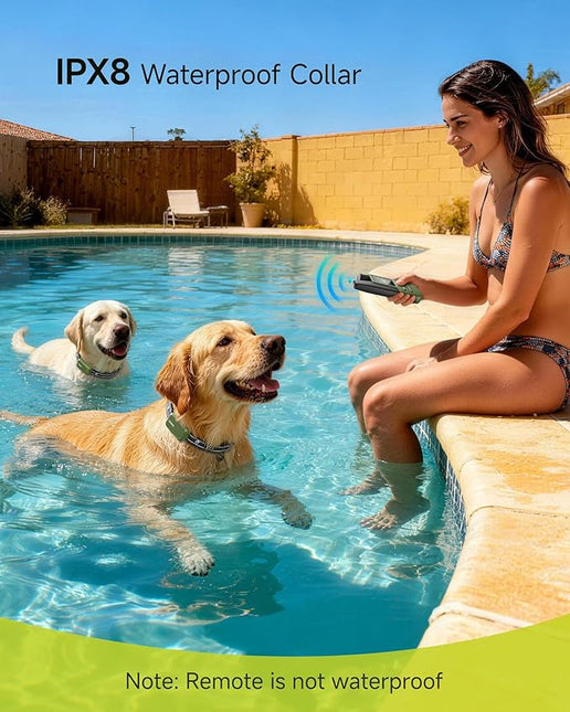 Dog Shock Collar - 4500FT Dog Training Collar with Remote, IPX8 Waterproof