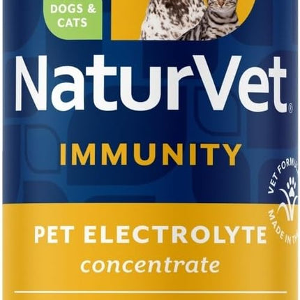 NaturVet Pet Electrolyte Concentrate for Dogs and Cats - 16 oz