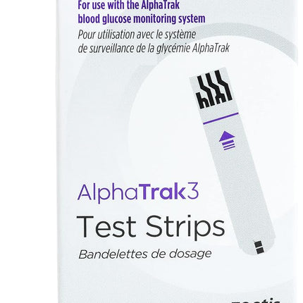 AlphaTrak3 Test Strips for Diabetic Dogs, Cats & Horses, 50 Count