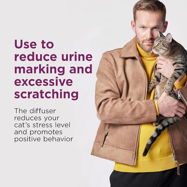 Comfort Zone Cat Calming Diffuser Refill, 2 Pack of 30-day refills