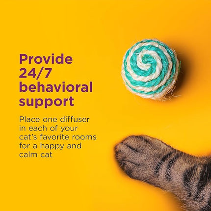 Comfort Zone Cat Calming Diffuser Refill, 2 Pack of 30-day refills
