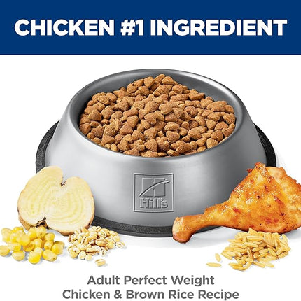 Hill's Science Diet Adult Perfect Weight Chicken Recipe Dry Dog Food 5.44 kg
