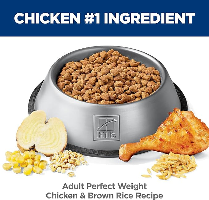 Hill's Science Diet Adult Perfect Weight Chicken Recipe Dry Dog Food 5.44 kg