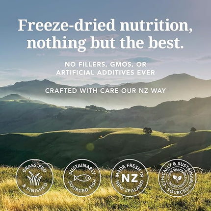 K9 Natural - Grain Free Freeze Dried Dog Food Topper - Lamb & Salmon,100g