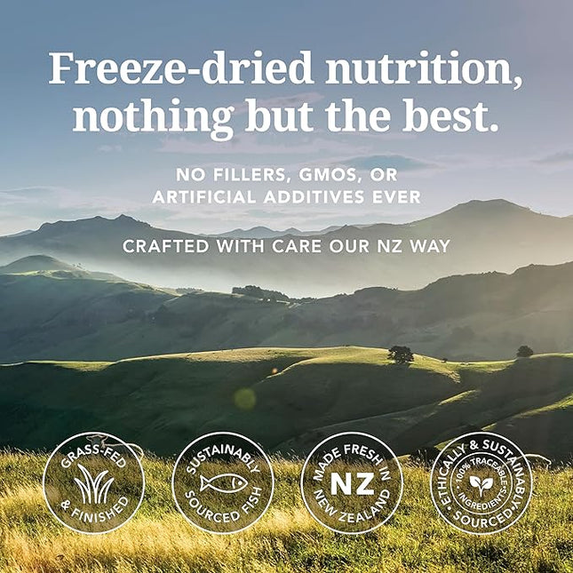 K9 Natural - Grain Free Freeze Dried Dog Food Topper - Lamb & Salmon,100g
