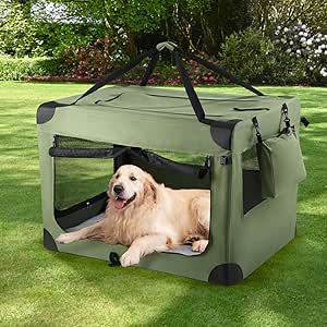 Pet Scene Soft Dog Crate 102x69x69CM Large Size for Pet Dogs Cat